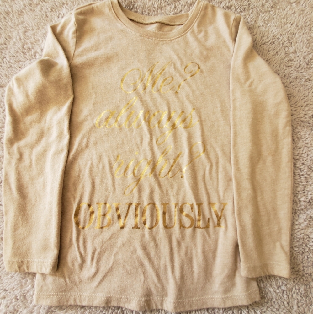 Girl long sleeve tshirt